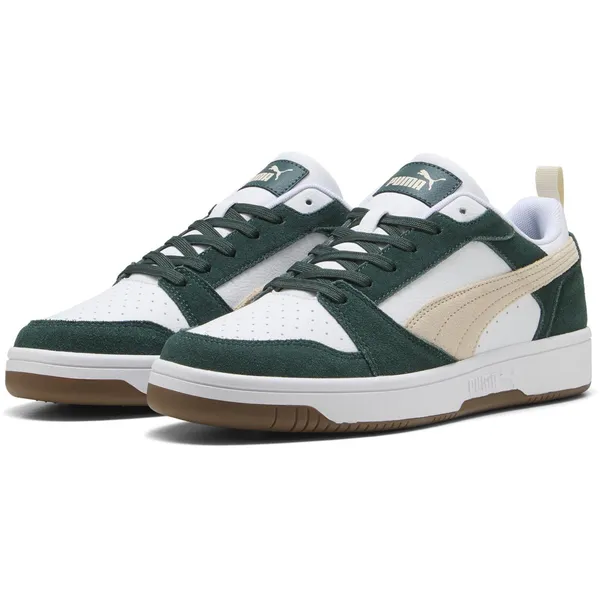 PUMA Rebound v6 Low SD Green Terrain-Alpine Snow-PUMA White — vergelijk prijzen bij 1 winkel