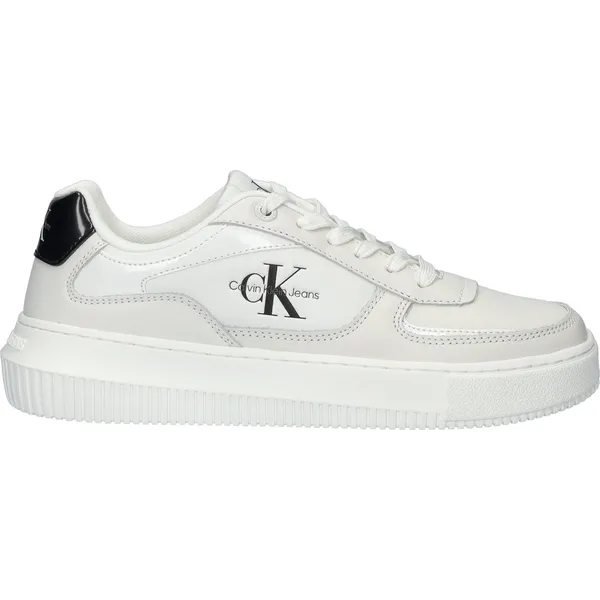 Calvin Klein Chunky Cupsole dames sneaker - Wit Wit — vergelijk prijzen bij 1 winkel