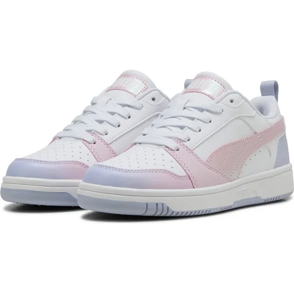 PUMA Rebound V6 Lo Blurry Dreams Jr PUMA White-Rose Mauve-Cool Weather — vergelijk prijzen bij 1 winkel