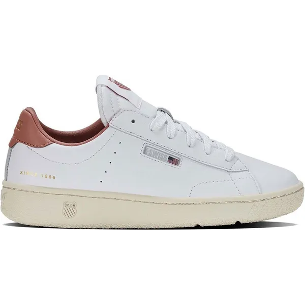 K-SWISS Lifestyle Slamm Klub Cc Sneakers Wit EU Vrouw White / Wthrd Rs / Vintage