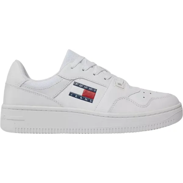 Tommy Hilfiger TJW Retro Basket Essential Wit — vergelijk prijzen bij 1 winkel
