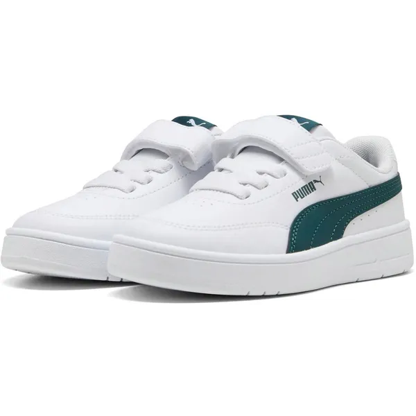 Puma Court Classic Clean wit - groen
