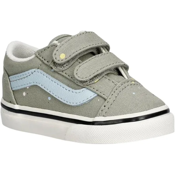 Vans Old Skool V groen - grijs - lichtblauw