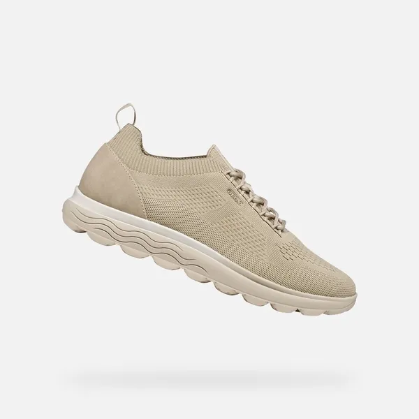 GEOX SPHERICA HEREN Sneakers Beige/Beige — vergelijk prijzen bij 1 winkel