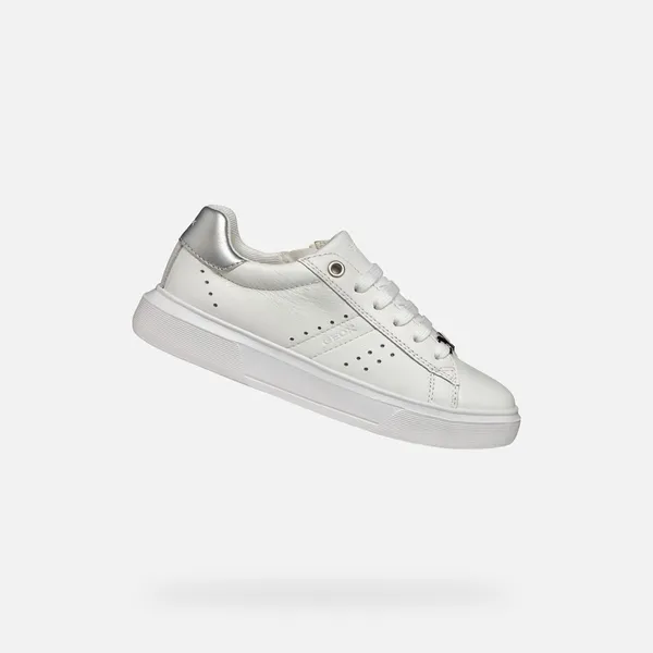 GEOX NETTUNO MEISJES Sneakers - WIT/ZILVER Wit/Zilver — vergelijk prijzen bij 1 winkel
