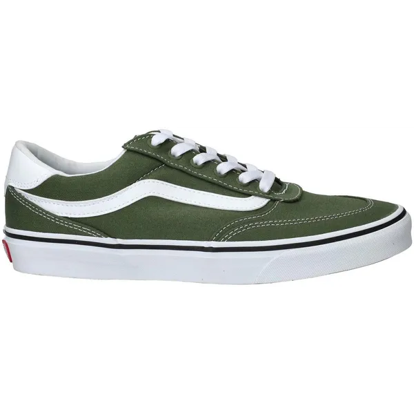 Vans Brooklyn LS Canvas groen - wit — vergelijk prijzen bij 1 winkel