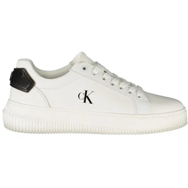 Calvin Klein Leather Urban Elegance Sneakers with Removable Footbed Wo - White White — vergelijk prijzen bij 1 winkel