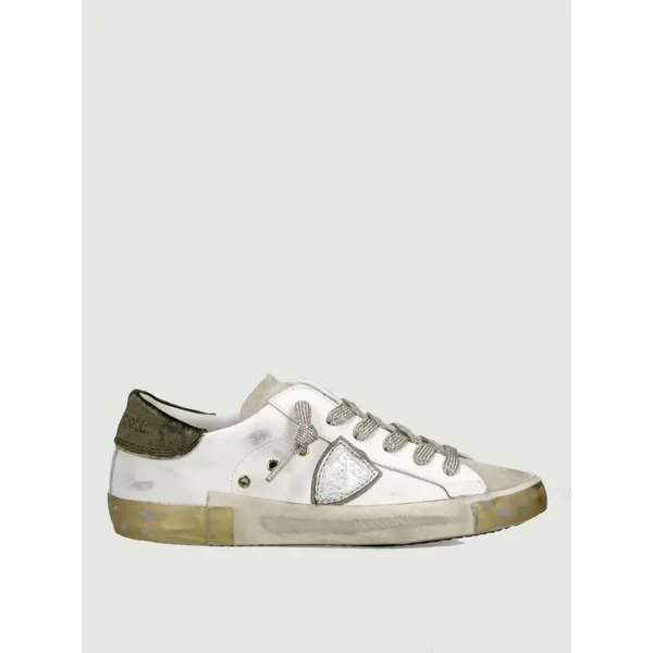 Philippe Model Leather Sneakers Wo - White White 1 — vergelijk prijzen bij 1 winkel