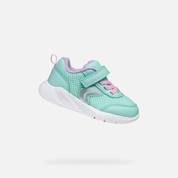 GEOX SPRINTYE PEUTER Aqua/Roze — vergelijk prijzen bij 1 winkel