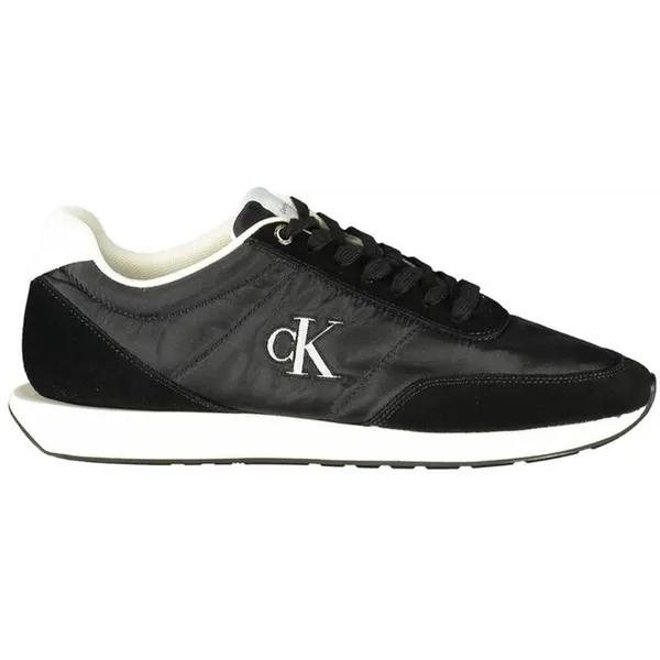 Calvin Klein Recycled Polyester Sneaker with Eco-Friendly Design - Black Black — vergelijk prijzen bij 1 winkel