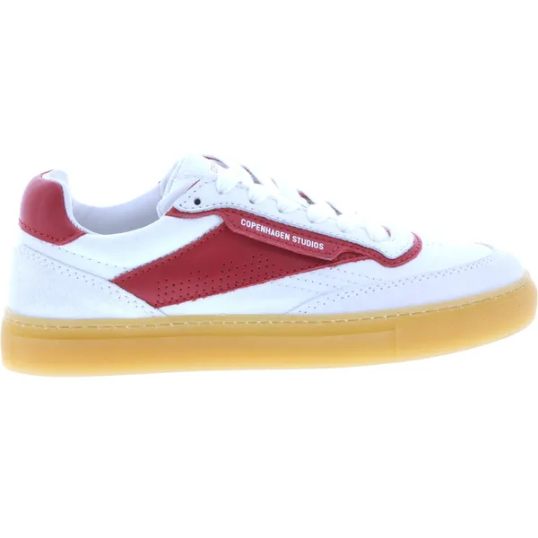 Copenhagen Studios Dames Sneakers Copenhagen Studios Cph90 White/red Wit wit — vergelijk prijzen bij 1 winkel