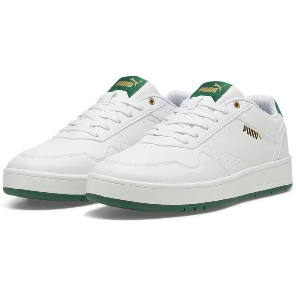 PUMA Court Classic wit - groen — vergelijk prijzen bij 1 winkel