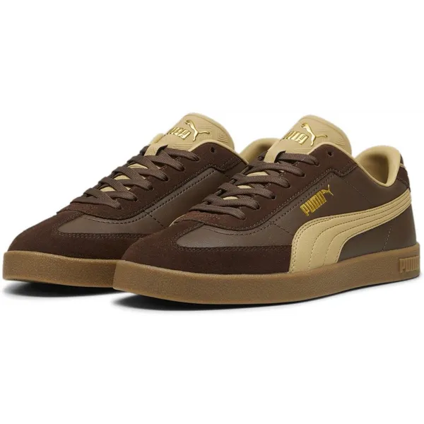 PUMA Club II Era Sneakers Espresso Brown-Sand Dune-Puma Gold — vergelijk prijzen bij 1 winkel