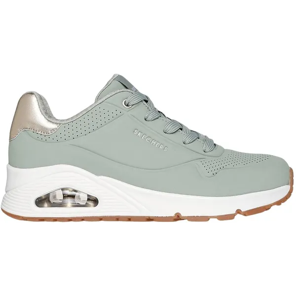 Skechers UNO GOLDEN AIR groen - beige - wit — vergelijk prijzen bij 1 winkel