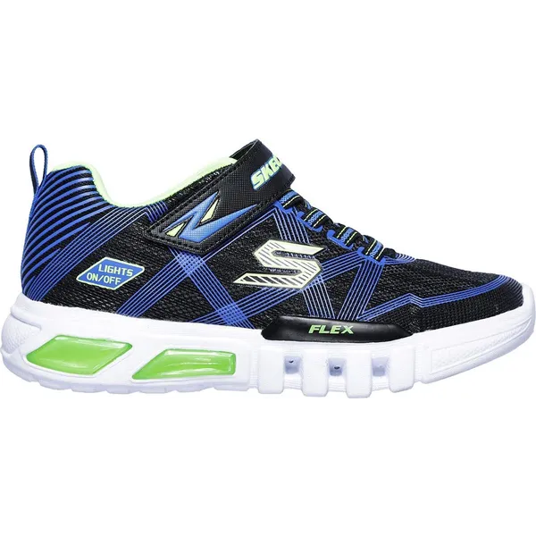 Skechers Flex-Glow Black Blue Lime — vergelijk prijzen bij 1 winkel