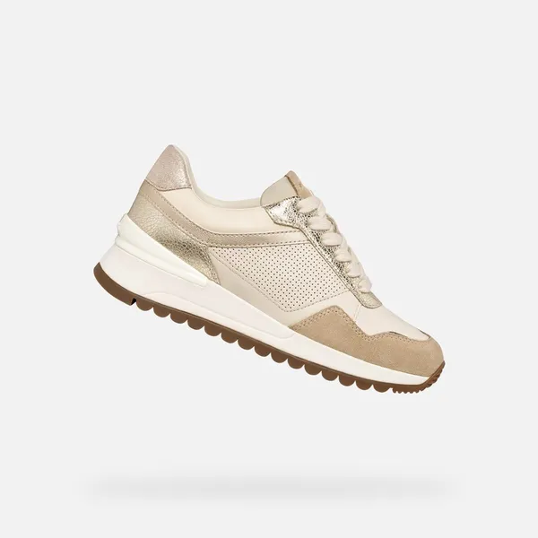GEOX D6500A Melkwit/Licht goud — vergelijk prijzen bij 1 winkel