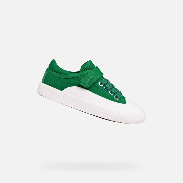 GEOX TIPPESTE JONGENS Sneakers Groen/Wit — vergelijk prijzen bij 1 winkel