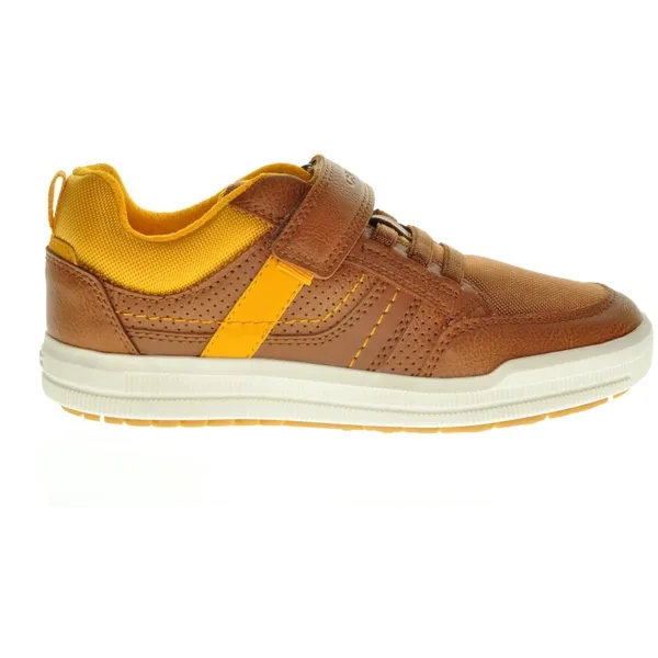 GEOX Arzach Cognac Geel Sneaker Met Velcro Cognac — vergelijk prijzen bij 1 winkel