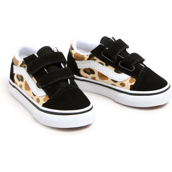 Vans Td Old Skool V zwart - bruin - wit — vergelijk prijzen bij 1 winkel