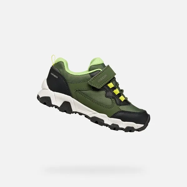 GEOX MAGNETAR ABX JONGENS Sneakers Military green/Green — vergelijk prijzen bij 1 winkel