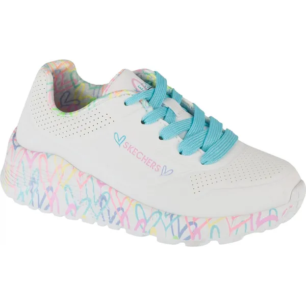 Skechers 314976L-WPTQ Wit — vergelijk prijzen bij 1 winkel