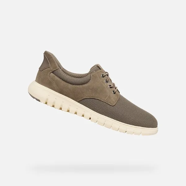 GEOX FLEXTRIDE F PLUS HEREN Sneakers - TAUPE Taupe — vergelijk prijzen bij 1 winkel