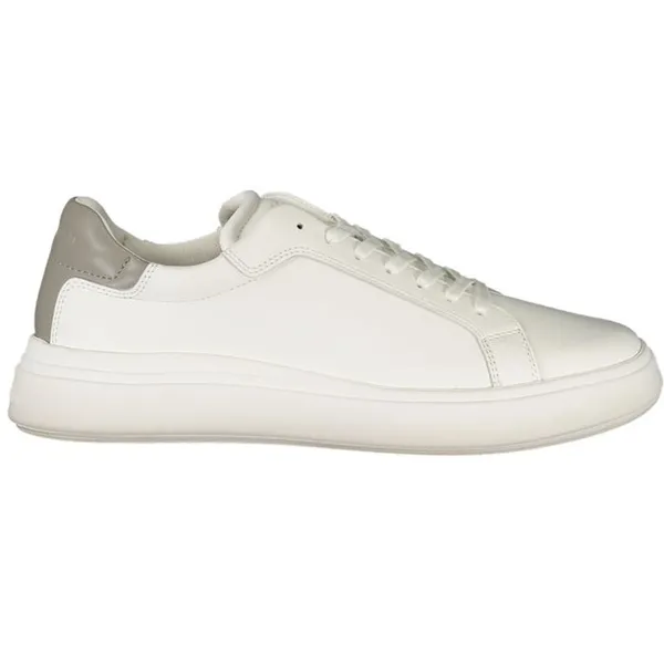 Calvin Klein Low Top Lace Up Lage sneakers - Leren Sneaker - Heren - Wit White — vergelijk prijzen bij 1 winkel