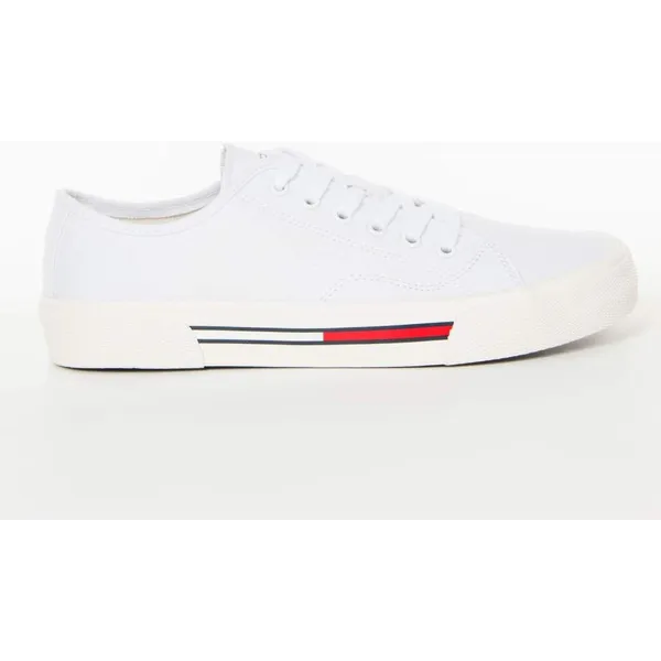 Tommy Hilfiger Tommy Jeans Trampki - Dames Sneakers - Wit - Gevoerd Wit — vergelijk prijzen bij 1 winkel