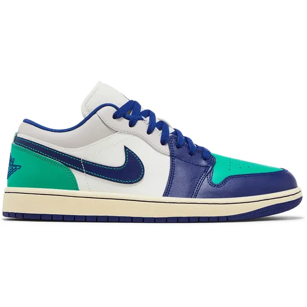 Jordan Jordan 1 Low Grijs/Blauw/Groen/Wit