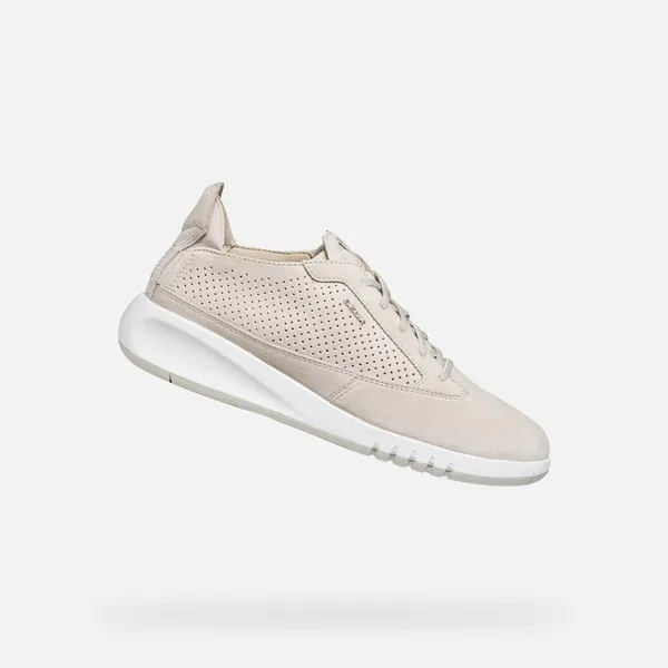 GEOX AERANTIS DAMES Sneakers Lichtbeige — vergelijk prijzen bij 1 winkel