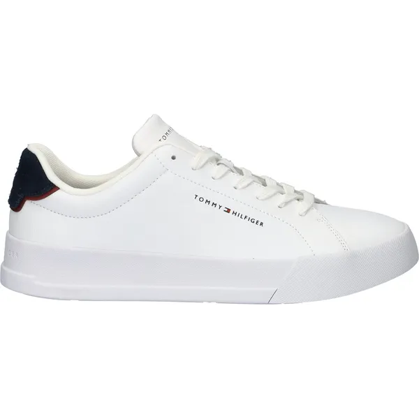 Tommy Hilfiger Court Leather Wit/Blauw — vergelijk prijzen bij 1 winkel