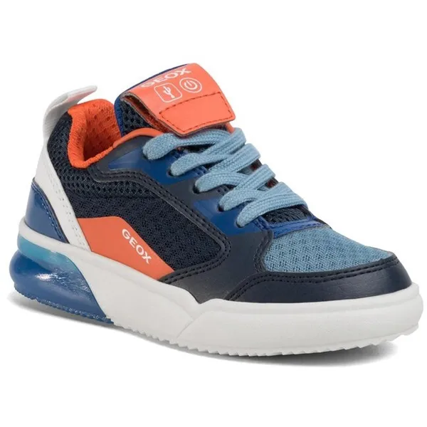 GEOX Kinderschoenen geox jr greyjay sneaker donkerblauw 28 Grijs — vergelijk prijzen bij 1 winkel