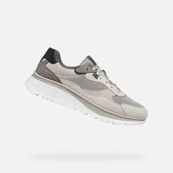 Geox SPHERICA ACTIF X1 HEREN Sneakers Lichtgrijs