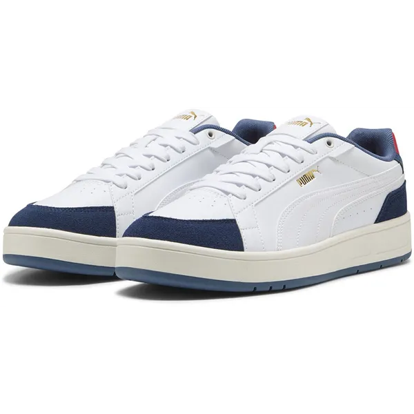 PUMA Court Classico PUMA White / PUMA White / Persian Blue — vergelijk prijzen bij 1 winkel