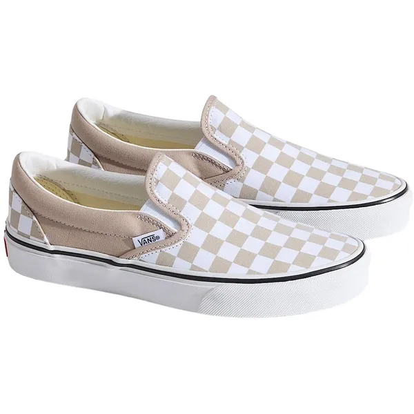 Vans Classic Slip-On beige - wit — vergelijk prijzen bij 1 winkel