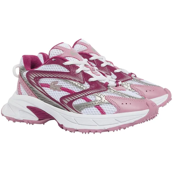 Lacoste L003 Neo Shot Sneakers Dames roze - zilver - wit — vergelijk prijzen bij 1 winkel