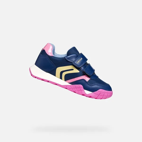 GEOX RANN-E MEISJES Sneakers Koningsblauw/Roze — vergelijk prijzen bij 1 winkel