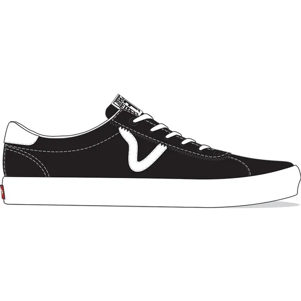 Vans Lifestyle Sneaker Sport Low Black/White — vergelijk prijzen bij 1 winkel