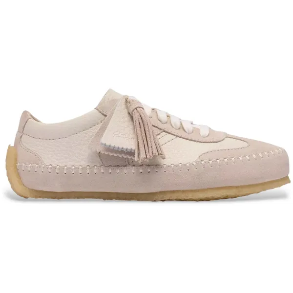 Clarks Tor Lage beige suède sportschoenen Beige — vergelijk prijzen bij 1 winkel