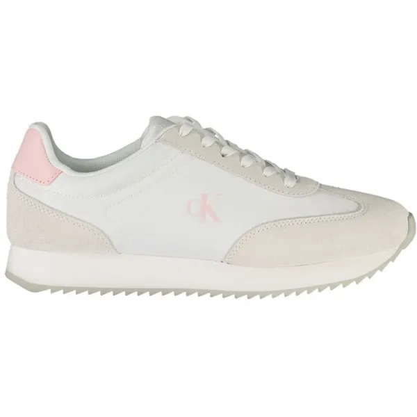 Calvin Klein Sneaker Laceup Wo - White Sneakers White — vergelijk prijzen bij 1 winkel