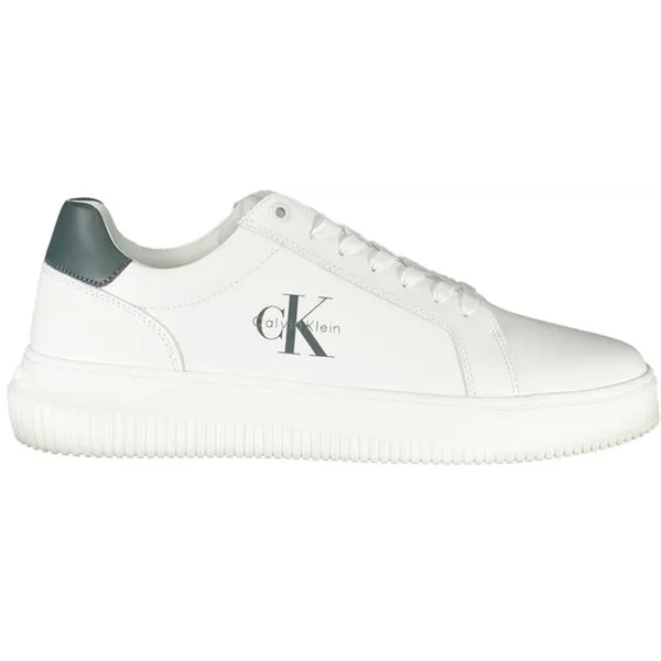 Calvin Klein LowTop Leather Sneakers - White White — vergelijk prijzen bij 1 winkel