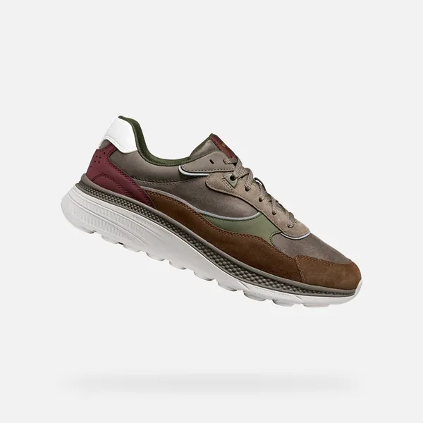 GEOX Spherica Actif X1 Licht beige/cognac — vergelijk prijzen bij 1 winkel