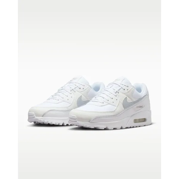 Nike NIKE AIR MAX 90 PREMIUM White Metallic Silver Reflective