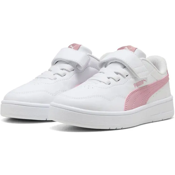 PUMA Court Lally AC PS wit - roze — vergelijk prijzen bij 1 winkel