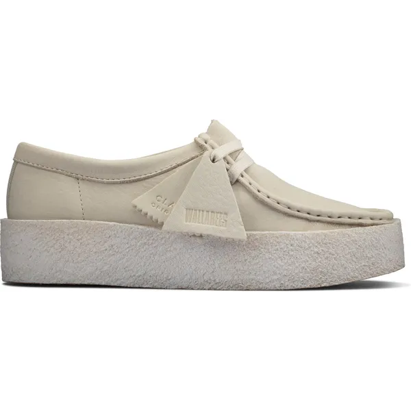 Clarks Lage sneakers Wit