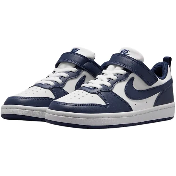 Nike Court Borough Low Next Bloom (PS) wit - donkerblauw — vergelijk prijzen bij 1 winkel