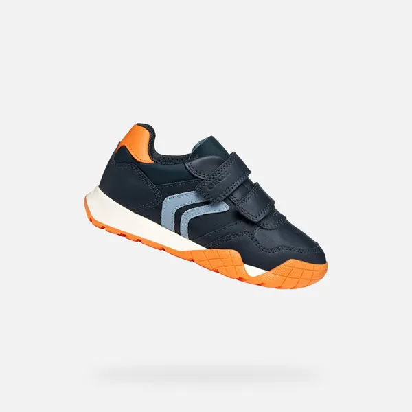 GEOX RANN-E Marineblauw/Oranje — vergelijk prijzen bij 1 winkel