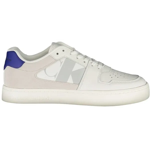 Calvin Klein LowTop Sneakers CK Jeans Style - White White — vergelijk prijzen bij 1 winkel
