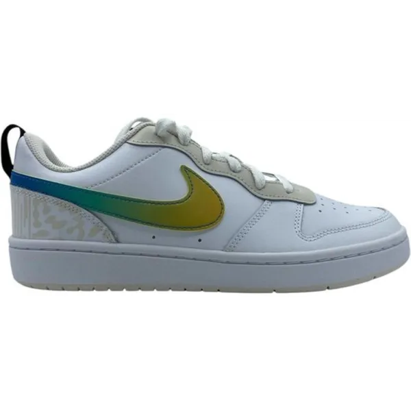 Nike COURT BOROUGH LOW 2 SE (GS) WIT/MULTI-COLOR — vergelijk prijzen bij 1 winkel