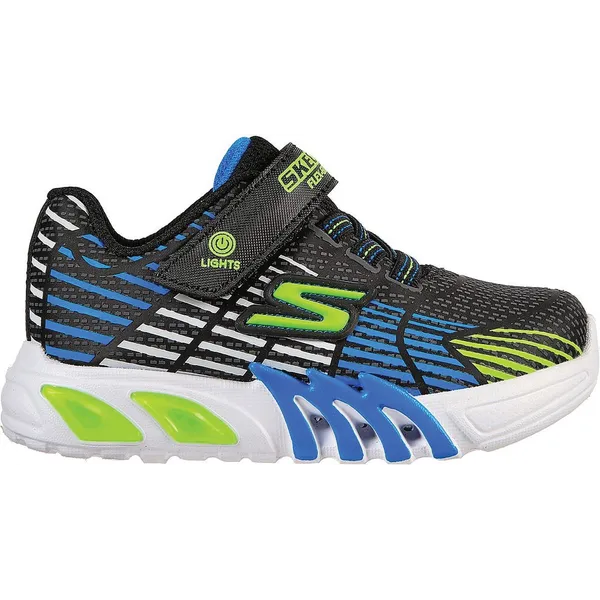 Skechers S-Lights Flex-Glow Elite zwart - groen - blauw — vergelijk prijzen bij 1 winkel